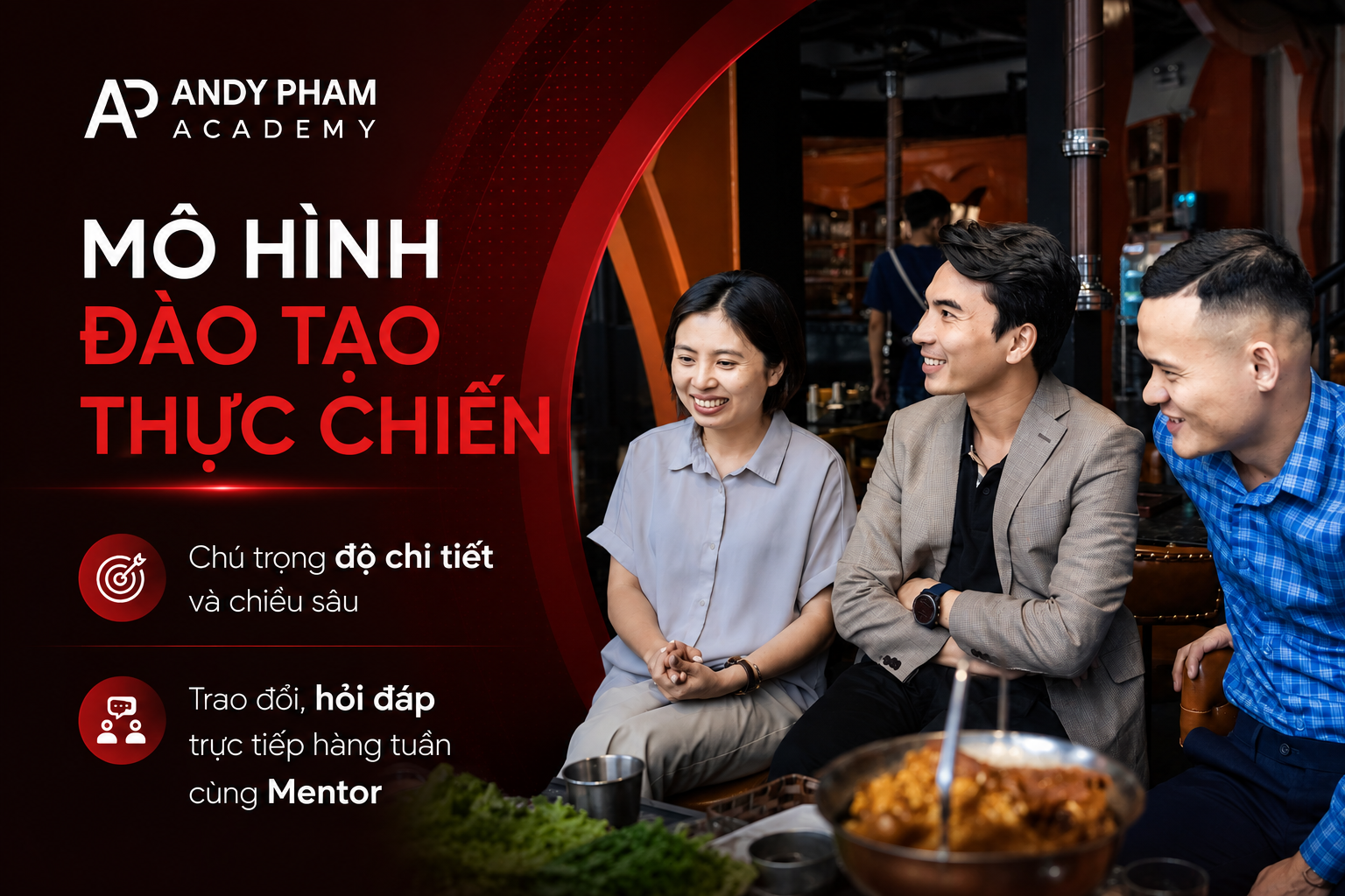 Mentor Andy Phạm: "Muốn F&B Việt sống khỏe, chủ quán không thể tiếp tục kinh doanh bản năng”