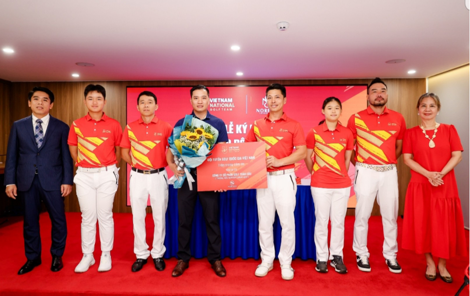 Đội tuyển Golf Quốc gia sử dụng thương hiệu thời trang Việt đi thi đấu Sea Games 32