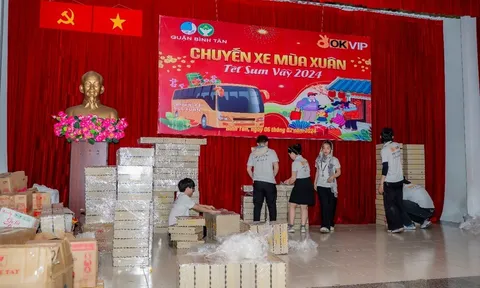 Liên minh OKVIP gửi lời tri ân và yêu thương trong Chương trình “Chuyến xe mùa Xuân – Tết sum vầy 2024”