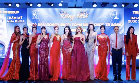 Họp báo công bố Hoa hậu Doanh nhân Toàn năng Quốc tế 2026: Chính thức khởi động sân chơi sắc đẹp doanh nhân quốc tế