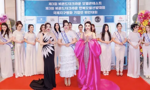 Đào Khánh Ngọc xuất sắc đạt danh hiệu Queen of Vietnam – Korea International Businesswoman