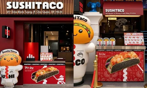 SUSHI TACO MỞ RỘNG ĐỘ PHỦ 24/24: SỨC HÚT TỪ MÔ HÌNH FUSION FOOD TIỆN LỢI