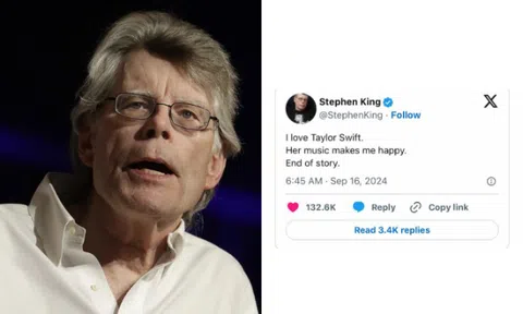 Stephen King và các sao ủng hộ Taylor Swift