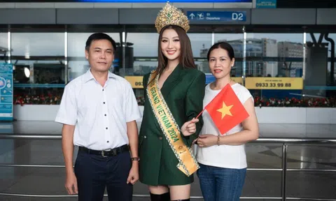 Quế Anh đi Campuchia thi Miss Grand International