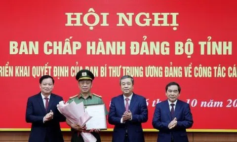 Ban Bí thư chỉ định 3 Đại tá tham gia Ban Chấp hành, Ban Thường vụ Tỉnh ủy