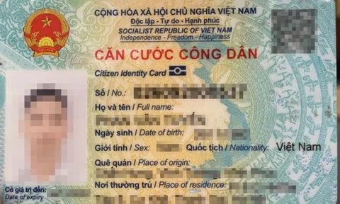 QUY ĐỊNH MỚI: Mức thu lệ phí cấp đổi thẻ căn cước công dân sang thẻ căn cước