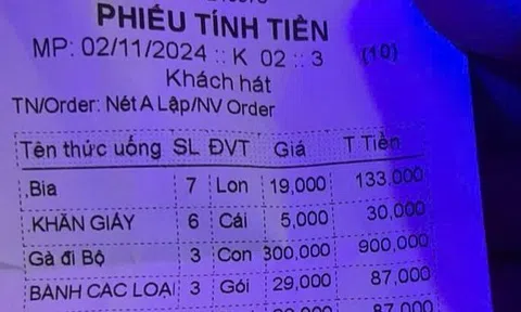 Phát hiện món lạ 'gà đi bộ' trong quán karaoke giá 300.000 đồng/con