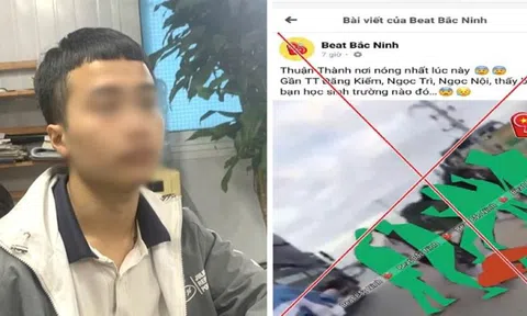 Quản trị viên trang Facebook "Beat Bắc Ninh" vừa bị công an xử phạt