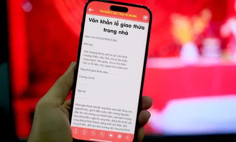 App đọc văn khấn đêm Giao thừa