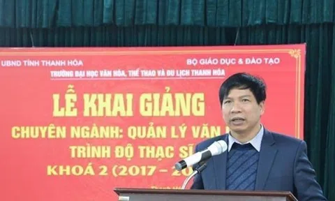 Điều động Giám đốc Sở Giáo dục và Đào tạo làm Phó trưởng Ban Tuyên giáo và Dân vận Tỉnh ủy Thanh Hóa