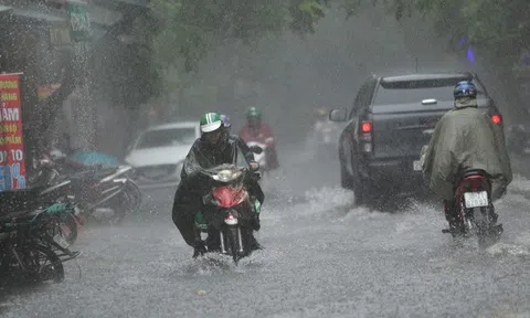 Từ mai, nhiều nơi mưa to đến rất to