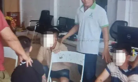 Nhiều cảnh sát ập vào văn phòng công chứng ở Bình Dương bắt nhóm nghi lừa đảo