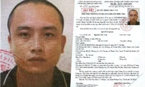 Truy nã Nguyễn Văn Nam sinh năm 1992