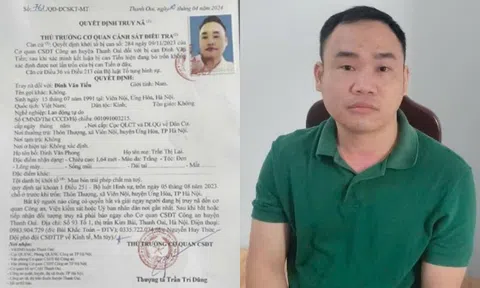 Đinh Văn Tiến ra đầu thú