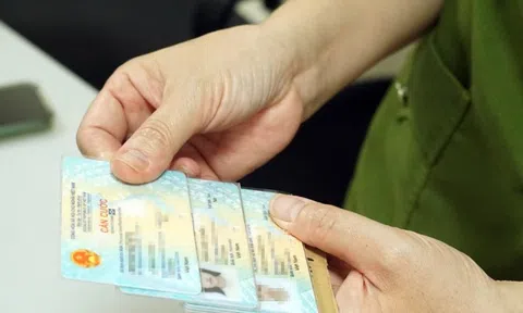 Người dân có thể đổi thẻ Căn cước trên VNeID theo đơn vị hành chính mới