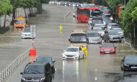 Hà Nội dự báo tiếp tục mưa to trong ngày hôm nay, ngày sơ duyệt A80