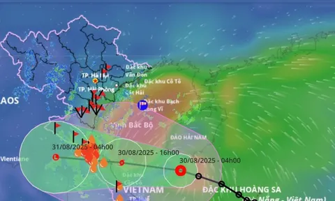 Áp thấp nhiệt đới đổ bộ tối nay, miền Trung mưa đỉnh điểm