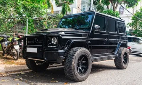 Đi xe sang Mercedes-AMG G 63 giá 4 tỷ, chủ xe tốn tỷ bạc chỉ độ lại vài món đồ