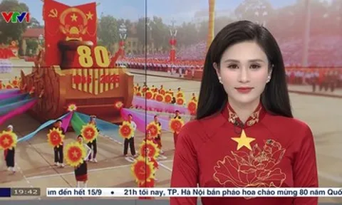 BTV Minh Trang Thời sự VTV gây sốt
