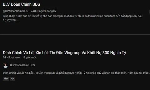 65 kênh mạng xã hội gỡ bỏ nội dung sau khi Vingroup công bố khởi kiện