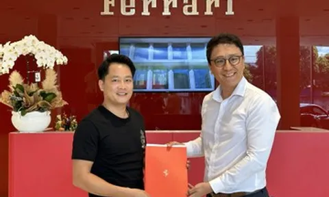 Sở hữu dàn siêu xe 500 tỷ, ông Hoàng Kim Khánh tậu tiếp Ferrari 849 Testarossa