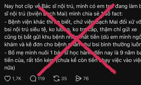 Người phụ nữ tung tin sai sự thật về bác sĩ nội trú Bệnh viện Bạch Mai để làm gì?