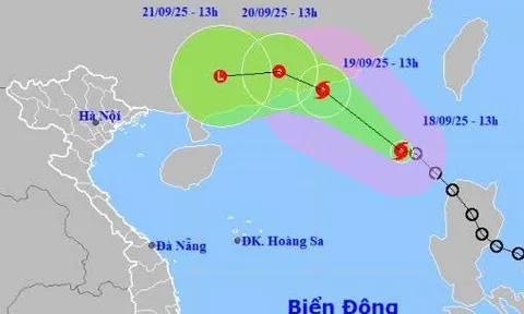 Áp thấp nhiệt đới mạnh lên bão số 8 - Bão Mitag, có đổ bộ vào nước ta?