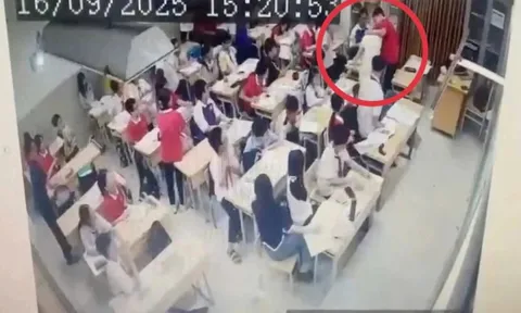 Vụ nam sinh lớp 7 túm tóc, quật ngã giáo viên ở Hà Nội: Chưa có hồ sơ sức khỏe học sinh, công an vào cuộc