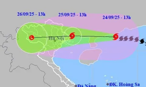 Bão số 9 Ragasa giật cấp 17 đang càn quét ở Trung Quốc, ngày 25-9 đổ bộ vào Việt Nam