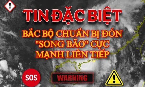 Tin đặc biệt: Bắc Bộ hứng chịu "song bão" liên tiếp