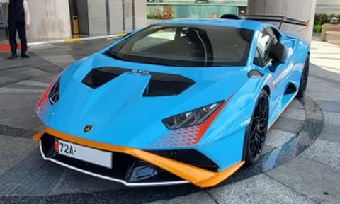 Siêu xe Lamborghini giá 35 tỷ của đại gia Vũng Tàu tái xuất trên đường phố