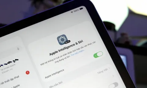 Apple Intelligence đã có tiếng Việt