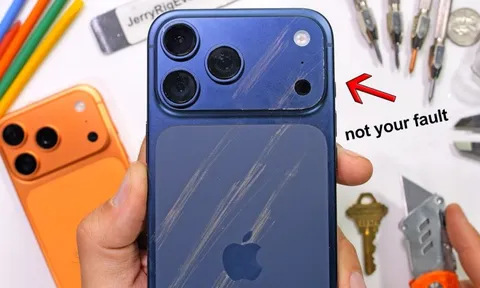Tìm ra lý do iPhone 17 Pro dễ trầy