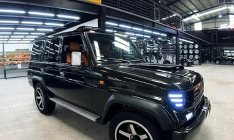 Xe SUV sang Land Cruiser Prado 1993 độ Mercedes-AMG G63 giá lên tới 800 triệu