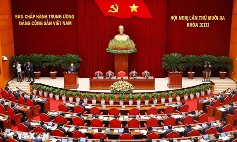 Nội dung ngày làm việc thứ nhất Hội nghị Trung ương 13