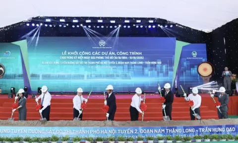 Khởi công xây dựng tuyến metro tổng vốn hơn 35.600 tỉ đồng ở Hà Nội