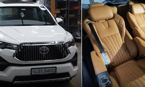 Toyota Innova độ nội thất như “chuyên cơ mặt đất” siêu sang gây chú ý