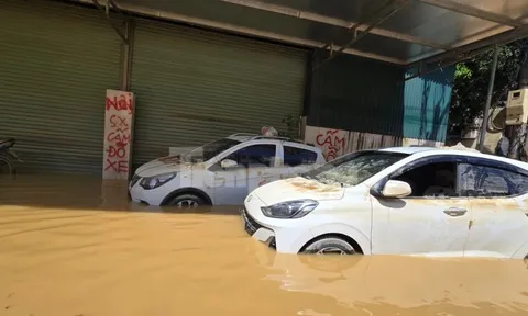 Thái Nguyên: 12.600 ô tô, 39.800 xe máy bị ngập nước