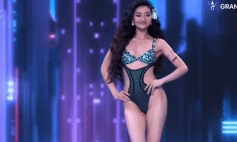 Yến Nhi nóng bỏng, thí sinh Miss Grand International ngã nhào trên sân khấu