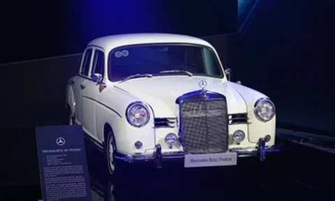 Mercedes-Benz 190 Ponton xa xỉ bậc nhất của trí thức xưa, 60 năm vẫn chạy tốt