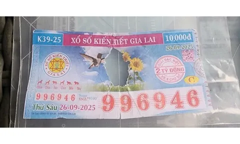 Vé số trúng 2 tỉ bị rách: Công ty XSKT Gia Lai trả lời chính thức