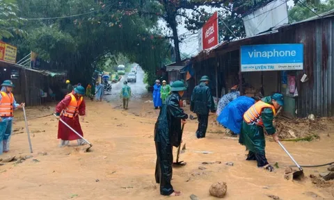 Đà Nẵng: Quân khu 5 thành lập đoàn công tác ứng phó mưa lũ tại xã Trà My
