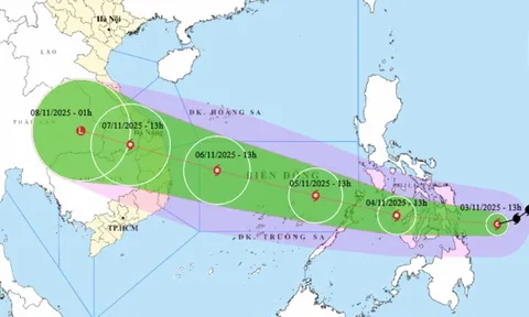 Bão Kalmaegi có thể giật tới cấp 15, hướng vào miền Trung