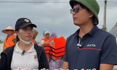 Nữ cán bộ khu phố xin hàng cứu trợ ở Huế lên mạng xã hội đính chính thông tin