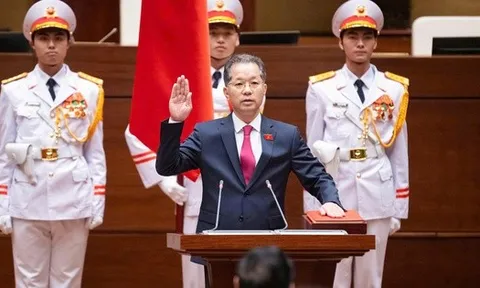 VIDEO Chánh án Toà án nhân dân tối cao Nguyễn Văn Quảng tuyên thệ nhậm chức