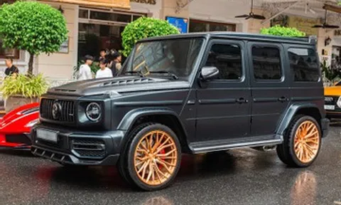 Đại gia Sài Gòn mạnh tay chi 1,3 tỷ độ lại xe sang Mercedes-AMG G 63