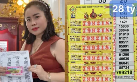 Mua vé số online: Người trúng 4,2 tỷ, một phụ nữ khác ẵm 25,8 tỷ đồng
