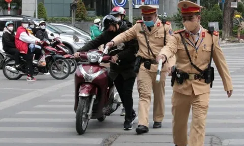 Những lỗi phạt nặng nhất dành cho người đi xe máy
