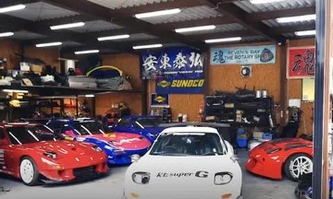 “Thánh địa” bí mật của những chiếc Mazda RX-7 hiếm nhất Nhật Bản