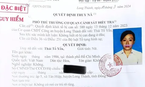 Truy nã đặc biệt Thái Tố Yến